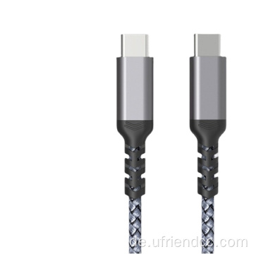 60W USB-3.0/3.1 USB-C an Typ-C-Verlängerungsladekabel